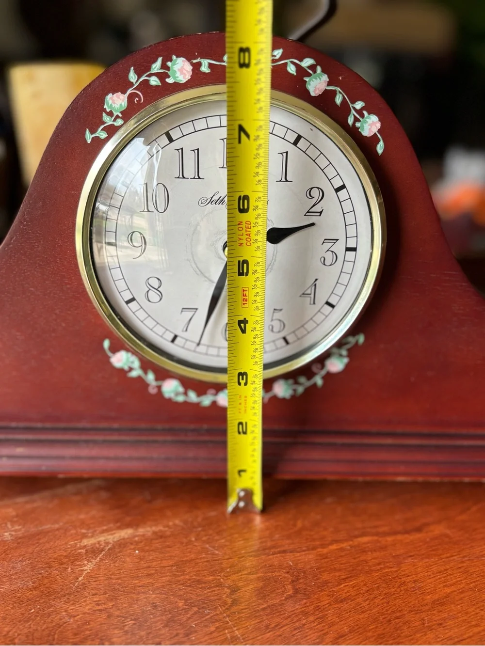 Upscaled vintage Seth Thomas mantel clock 1950’s